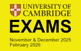 Notification of Exams: November - December 2025 and February 2026